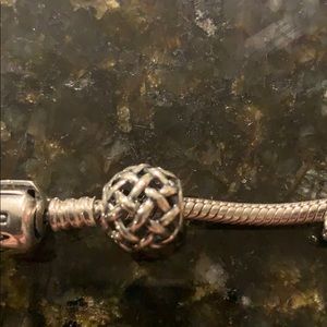 Pandora knot charm